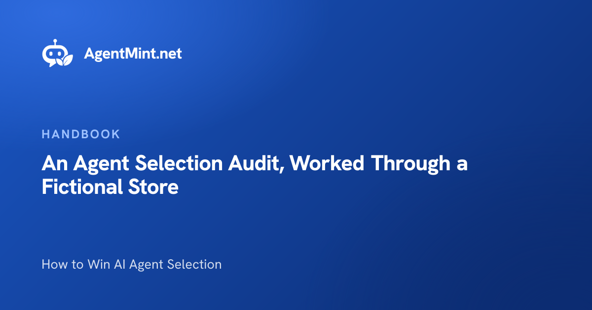Agent Selection Audit Example